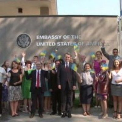 В посольстве США креативно поздравили украинцев с Днем Независимости