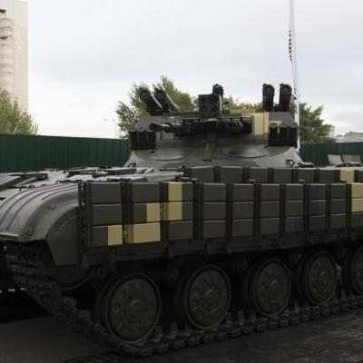 В Украине презентовали новую боевую машину с необычными пушками
