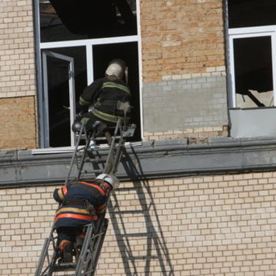 В Киеве загорелся детский сад
