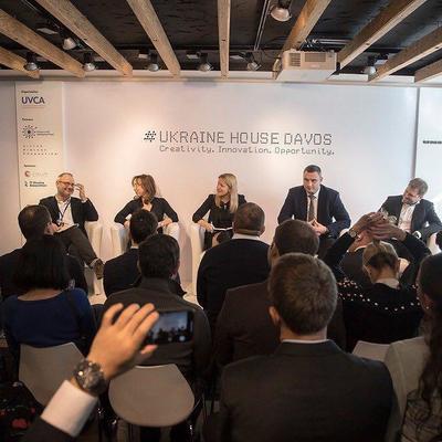 Кличко в Давосе призвал инвесторов участвовать в инновационном развитии Киева