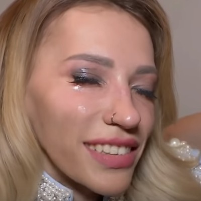 Россиянка Самойлова расплакалась из-за проигрыша на Евровидении (видео)