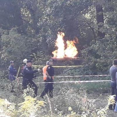 В результате пожара газопровода на Сумщине погиб человек - полиция